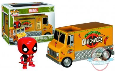 Pop! Marvel Deadpools Chimichanga Truck Vinyl Figure Funko