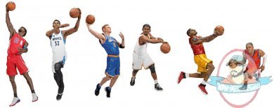 McFarlane NBA Series 29 Set of 6 Action Figures