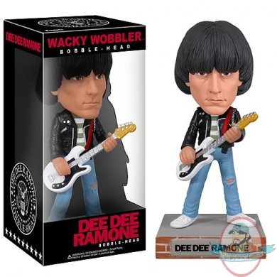 Dee Dee Ramone Wacky Wobbler Ramones Bobble Head by Funko
