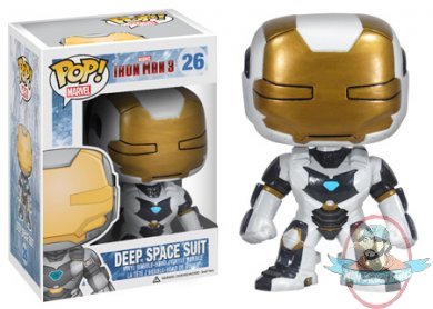 Pop! Marvel Movies Iron Man 3 Space Suit Vinyl Figure by Funko