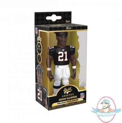 Vinyl Gold NFL Atlanta Falcons Deion Sanders 5 inch Figure by Funko