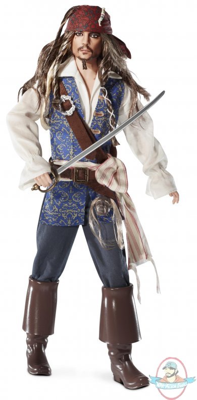 Barbie Pirates of the Caribbean Jack Sparrow Doll by Mattell