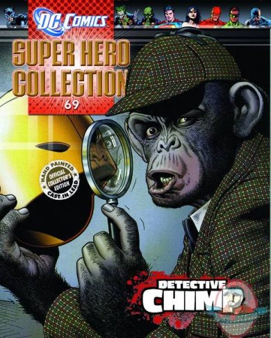 DC Eaglemoss Lead Figurine & Magazine #69 Detective Chimp
