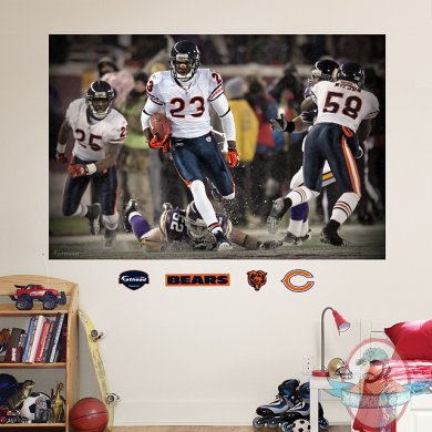  Devin Hester Return Record In Your Face Mural Chicago Bears  NFL
