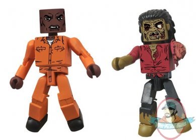 Walking Dead Minimates Series 3 Dexter & Dreadlock Zombie 2 Pack