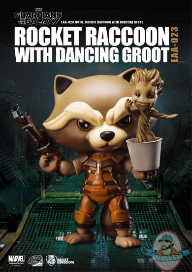 Egg Attack Action Rocket Raccoon "Guardians of the Galaxy"