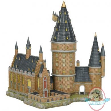 Harry Potter Village Hogwarts Great Hall and Tower Statue 