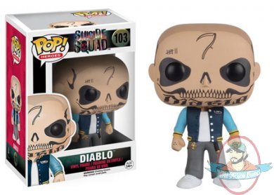 DC POP Movies: Suicide Squad El Diablo #103 Vinyl Figure Funko 
