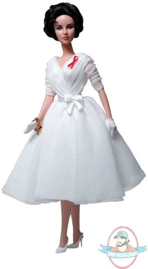 Barbie Elizabeth Taylor White Diamonds Doll by Mattel