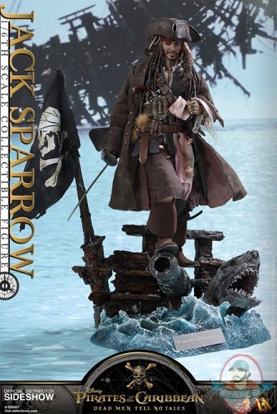 1/6 Pirates of the Caribbean Jack Sparrow dx15 MMS Hot Toys 903044