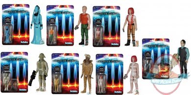 The Fifth Element Set of 7 ReAction 3 3/4-Inch Retro Funko
