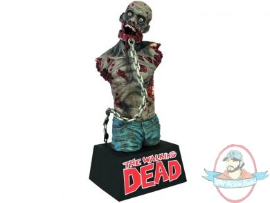 The Walking Dead Zombie Bust Bank 2 Pet Zombie by Diamond Select 