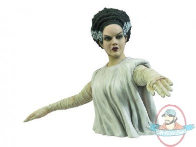 Universal Monsters Bride Bust Bank by Diamond Select Universal Monsters Bride Bust Bank by Diamond Select