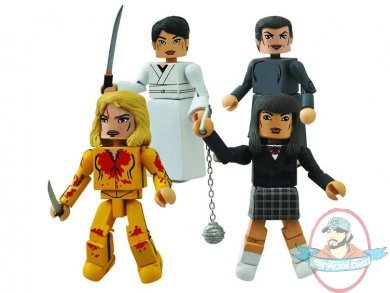 Kill Bill Tarantino 10th Anniversary Minimates Box Set Diamond Select