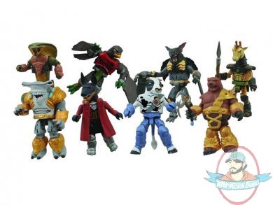 Battle Beasts Minimates Series 02 Set of 8 by Diamond Select