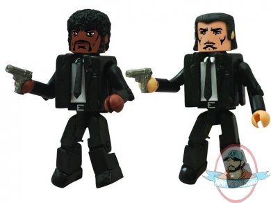 Pulp Fiction Tarantino Jules & Vincent Minimates 2 Pack Diamond Select