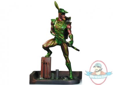 Dc Green Arrow Mini Patina Statue Dc Collectibles