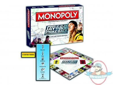Jay & Silent Bob Strike Back Monopoly By Diamond Select Toys