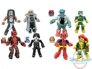 Marvel Minimates: Wave 65 Deadpool Set of 8 Diamond Select