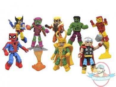 Marvel Minimates Greatest Hits Two Pack Series 1 Set of 4