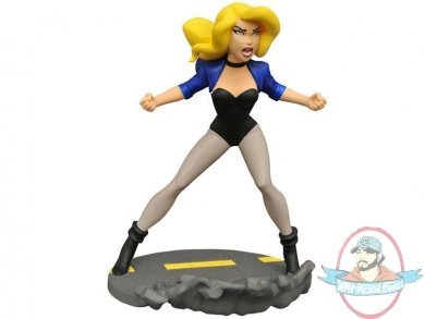 Justice League Animated Gallery Figure Black Canary Dc Collectibles