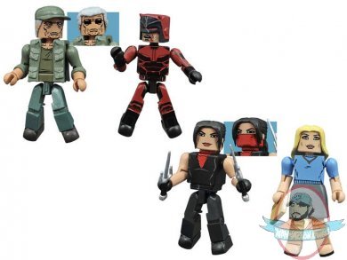 Marvel Daredevil Minimates Box Set Series 2 Netflix by Diamond Select 