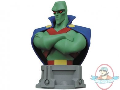 Justice League Animated Series Bust Martian Manhunter Diamond Select