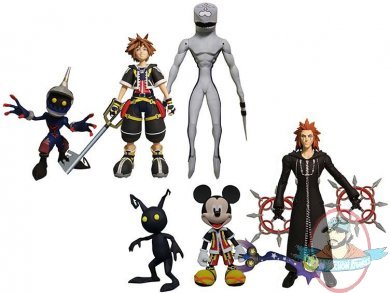 Kingdom Hearts Select Series 1 Set of 2 Diamond Select Toys