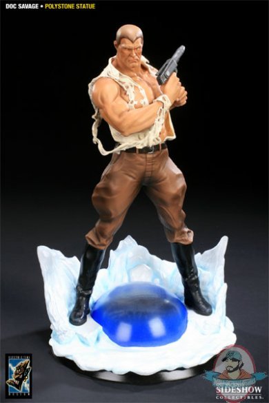 Classic Heroes Doc Savage 12" inch Polystone Statue by Electric Tiki