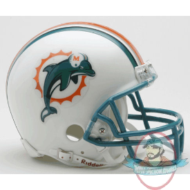 Miami Dolphins Mini NFL Football Helmet by Riddel