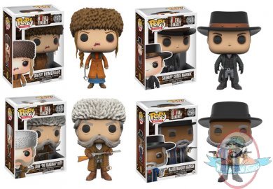 Pop! Movies: The Hateful Eight Set of 4 Vinyl by Funko