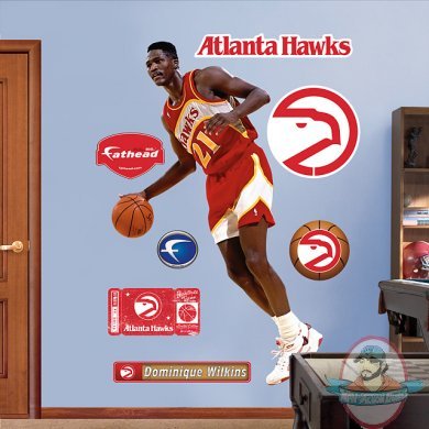 Fathead NBA Dominique Wilkins Atlanta Hawks