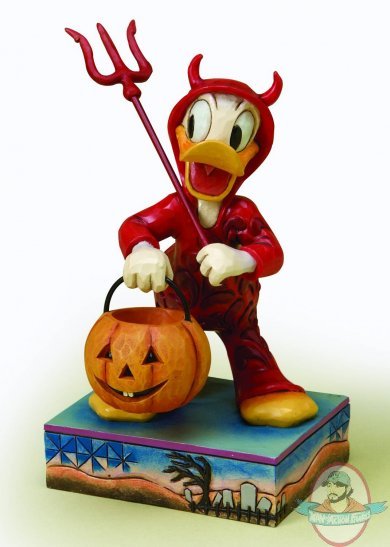 Disney Traditions Devilish Treat Donald Figure by Enesco