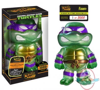 Teenage Mutant Ninja Turtles Clear Donatello LE 3000 Hikari Sofubi 