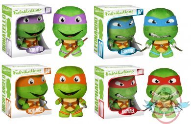 Fabrikations Teenage Mutant Ninja Turtles Set of 4 6" Figure Funko