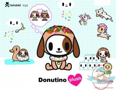 Tokidoki Donutino 9 inch Plush Doll