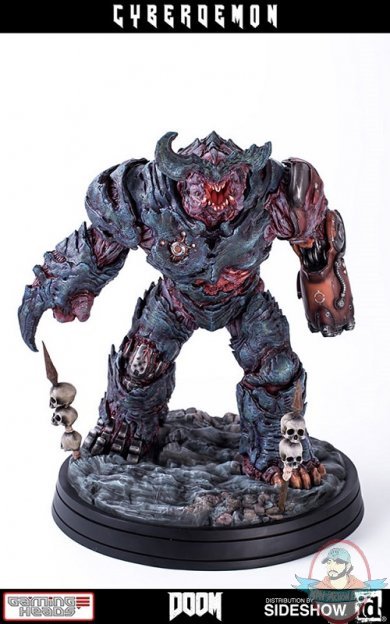 Doom Cyberdemon Statue by Gaming Heads