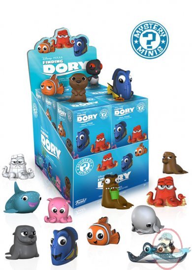 Mystery Minis Finding Dory Mini Figure Case of 12 pieces Funko
