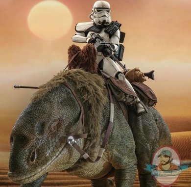 1/6 Star Wars A New Hope Sandtrooper Sergeant and Dewback Set Hot Toys
