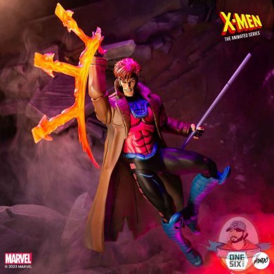 1/6 Scale X-Men the Animated Series Gambit Figure by Mondo 