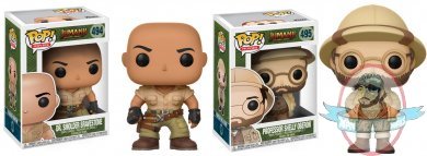 Pop! Movies Jumanji Welcome To The Jungle Set of 2 Vinyl Figures Funko