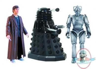 Dr. Who Doomsday Set of 3 Action Figures by Underground Toys