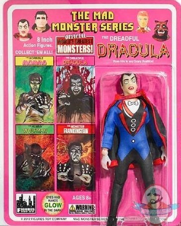 Mad Monsters The Dreadful Dracula Figure by Figures Toy Company