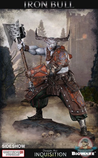 1/4 Scale Dragon Age Inquisition Iron Bull Statue by Gaming Heads