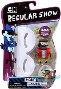 Regular Show Bobblehead 3" Retro Rigby with Sunglasses by Jazwares