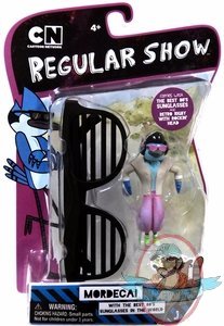 Regular Show Bobblehead 3" Retro Mordecai with Sunglasses by Jazwares
