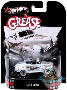 1:64 Hot Wheels Retro Grease Die Cast Car '48 Ford Mattel