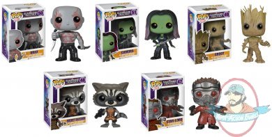 Pop! Marvel Guardians of the Galaxy Set of 5 Vinyl Figures by Funko