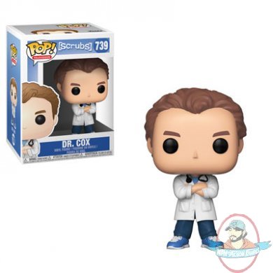 Pop! Television Scrubs Dr. Cox #739 Vinyl Figure Funko