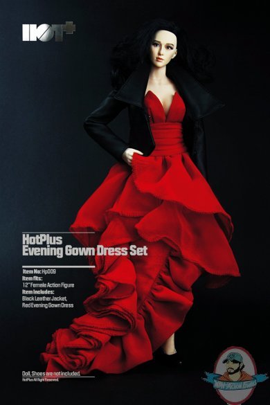 1:6 Action Figure Accessories Evening Gown Dress Set HP-009 HotPlus